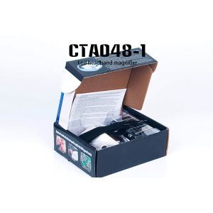 2 LED Lights Tattoo Accessories Headband Eye Magnification Goggles