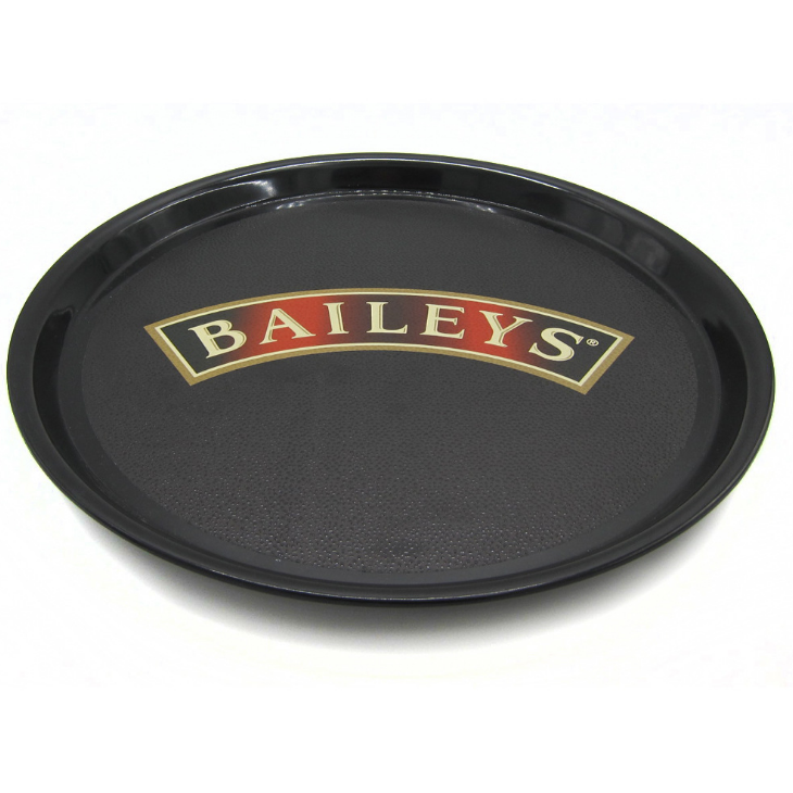 Promotion 32*5cm Plastic Anti-slip Bar Serving Tray