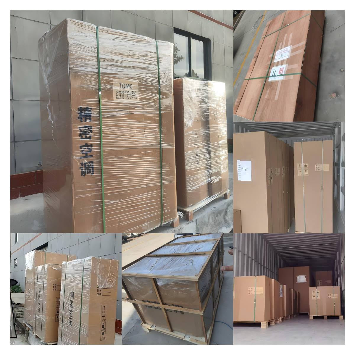 Pre Assembled Rooftop Rtu Package Unit 5 Ton With Fully Enclosed Scroll Compressor