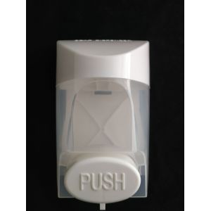 Restroom Plastic Hand Wash Soap Dispenser Manual Operated Environmentally