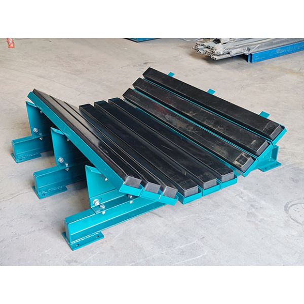 UHMWPE Polyurethane Rubber Slider Impact Roller Bed Wear Resistant Adjustable