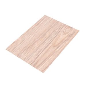 China 1.2mm Thick Aluminum Coated Plastic Sheet Wood Grain 3003 H18 on sale