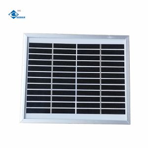 China Zhiwang 2.5W Portable Tempered Glass Solar Panels ZW-2.5W-12V Glass Laminated Solar Panels 12V on sale