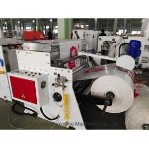Drawstring Garbage Bag On Roll Making Machine 60m/min