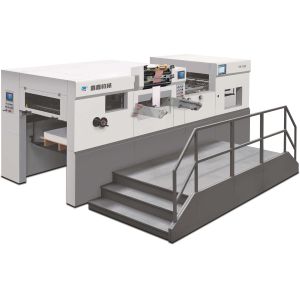 Industrial Stainless Foil Stamping Embossing Machine With Preparatory Stage