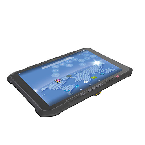 Quality 1.8 GHz Android Rugged Tablet PC with Rear 13MP Autofocus GPS Barcode RFID for sale
