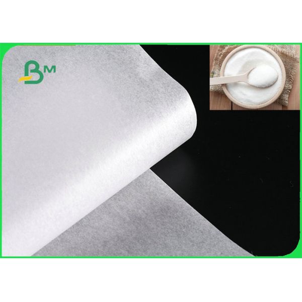Jumbo Rolls 40gsm 50gsm MG Bleach Kraft Paper For Making Sugar Pouches