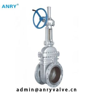 150~1500 CS Flanged A105 WCB Body 13CR Gate RTJ Rising Stem Gate Valve