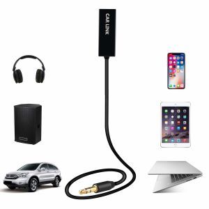U2 Bluetooth Aux Adapter Smallest Bluetooth Receiver Car Adapter USB to 3.5mm