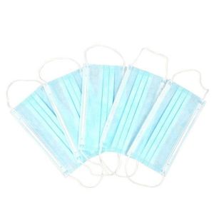 Public Area Disposable Medical Masks , Earloop Medical Mask Easy Carrying