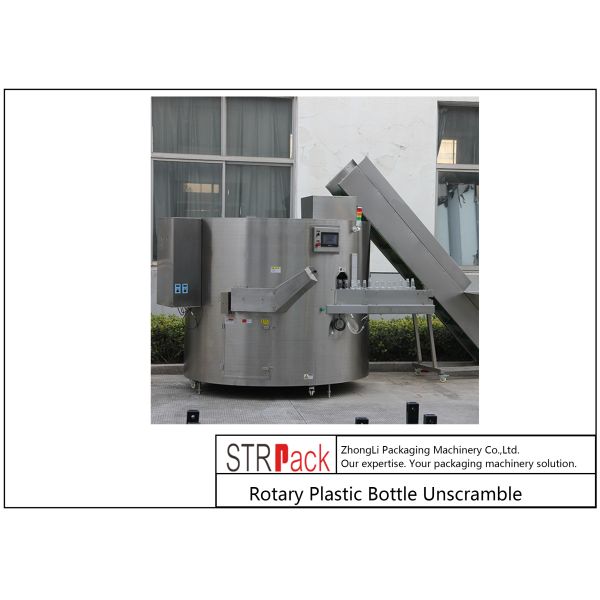 Rotary Plastic Bottle Unscrambler Machine 18000 PH
