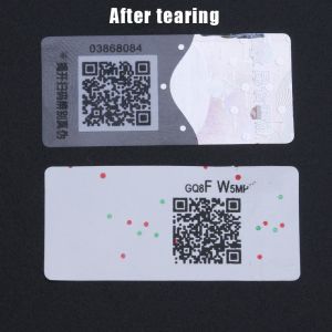 China Custom Die Cut Sticker Label Self Adhesive Security Labels in Various Sizes and with PDF or AI Format on sale