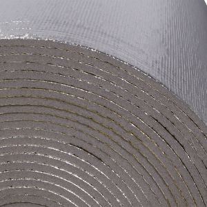 Self Adhesive Construction Heat Insulation Foam With Aluminium Foil One Side