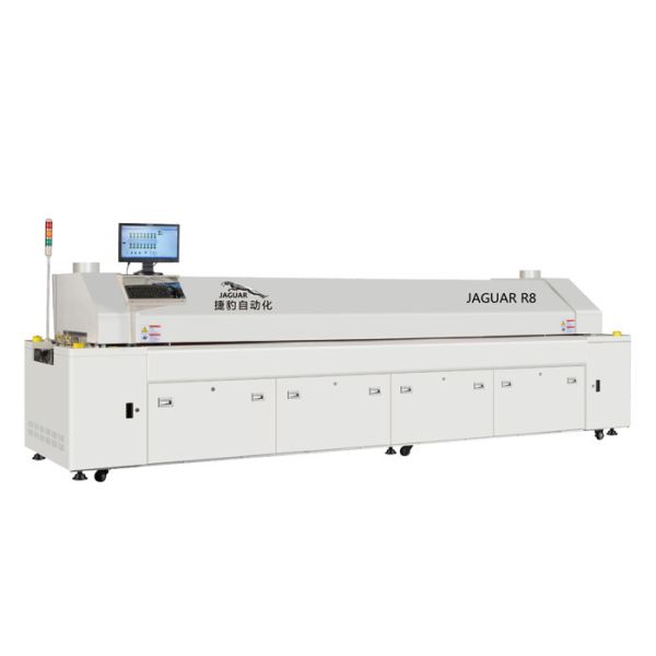 Quality JAGUAR R8 50 - 500mm PCB Lead Free Reflow Oven Customized Design With Central Support for SMT/SMD/LED for sale
