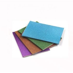 EVA Craft Foam Sheets Customized , Multi Color Glitter Foam Sheets