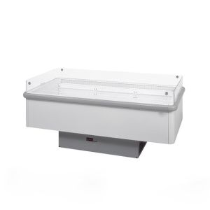 Freezer And Fridge Interchangeable Island Display Refrigerator