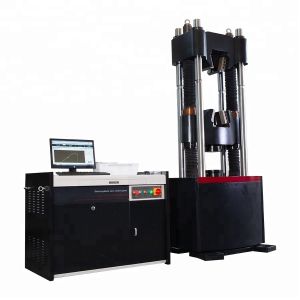 Wholesale Servo Control Hydraulic Universal Testing Machine Two Columns ASTM AATCC Standard from china suppliers