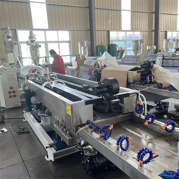 Quality Single Screw Extruder Double Wall Corrugated Pipe Making Machine for Strong and Resilient Pipes for sale