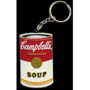 Custom Made 2D Soup PVC Key Chain PMS Color Flexible Soft Rubber