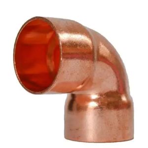 1/4" Copper Elbow Tee Connector For Air Conditioner Refrigerator