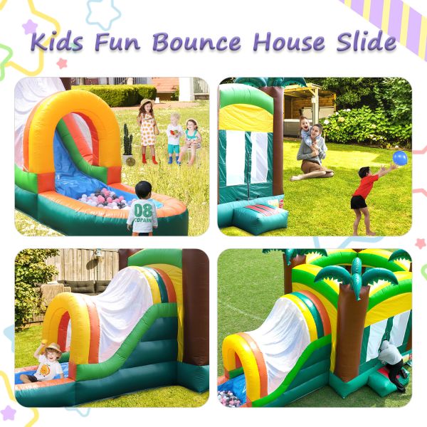 High Quality Inflatable Bouncer Combo Jumping Castle With Pool & Inflatable Water Slide