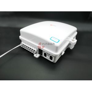 FDB0324 White PC SC Fiber Optic Termination Box ODB OSB 24 Port Hinge Design
