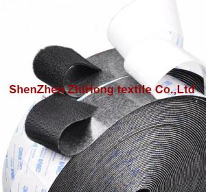 China Strong Self Adhesive Hook And Loop Tape / Nylon Sticky Back Hook Loop Fasteners on sale