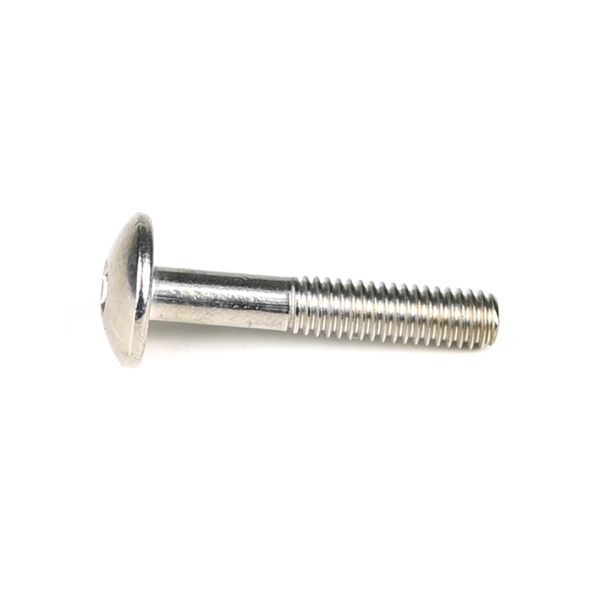 M4 22mm Partial Thread Truss Head Hex Socket Machine Screws for Kitchen Hood
