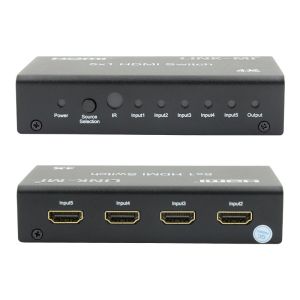 5x1 Video HDMI Switch with remote Support 3D 4K2K