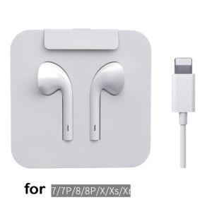 Fashion In Ear Stereo Headphones With Microphone / Wired Bluetooth Earphone For