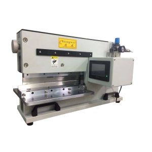 High Speed Pneumatic PCB Separator Machine Two Sharp Linear Blades