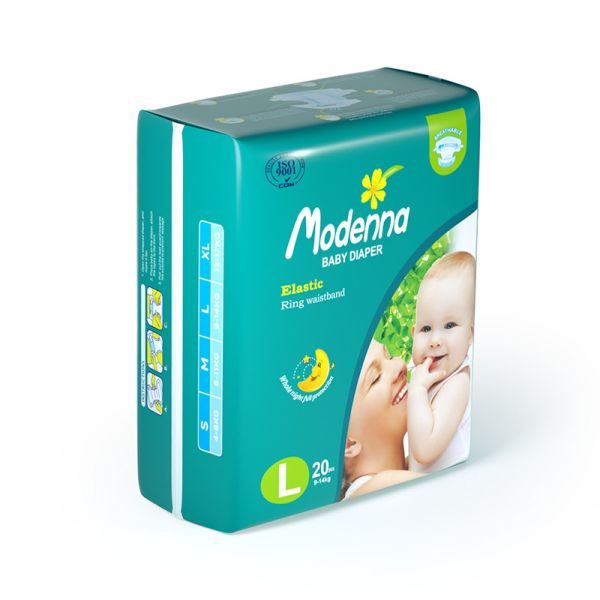 Baby Environmentally Friendly Disposable Nappies Magic Organic Cotton Diaper