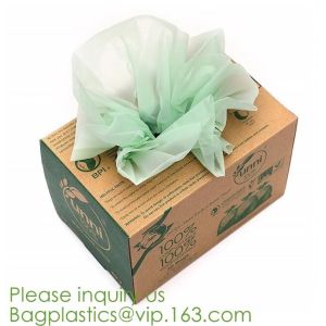 Hospital Medical Custom Cassava Scented Compostable Eco pack Bio Degradable