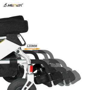 125KG Load Anodizing Multifunction Foldable Electric Wheelchair
