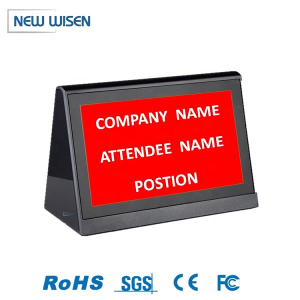 24V Touchscreen Digital Name Plate For Presentation And Conference Room