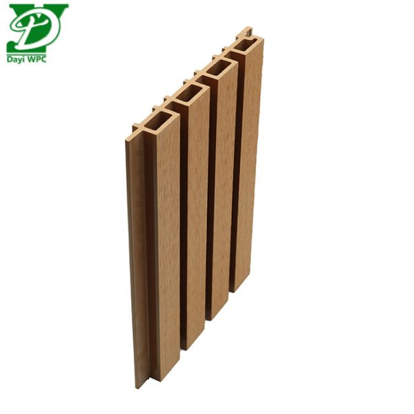 Quality Trough Surface WPC External Wall Cladding Durable waterproof for sale