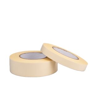 White acetate cloth tape with acrylic glue and no residual glue, High-temperatur