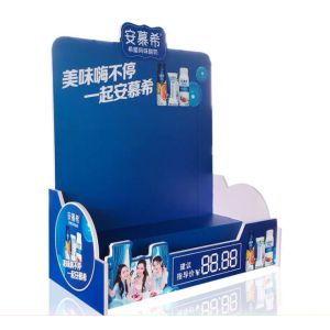 OEM Corrugated Pallet Cardboard Pos Display Stands Inkjet Printing
