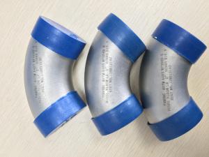 Wholesale 1/8NB - 98NB Butt Weld Fittings Seamless / ERW Type Elbow Tee ABS BV Certification from china suppliers