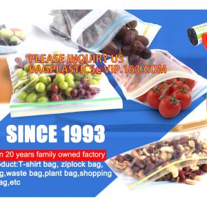 Reusable Leakproof Print Zip Lock Sandwich Bag, Fat bottom bag With Zip lock