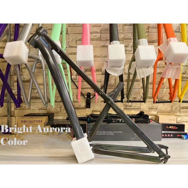 17" Aluminum Bike Frame for AM All Mountain Hardtail Mtb 135*10mm Axle Type