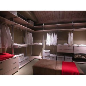 Wholesale latest bedroom design fabric closet assemble sensor switch led light walk in wardorbes from china suppliers