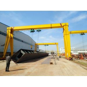 Portable Mobile Manual Single Girder Gantry Crane for Versatile Material