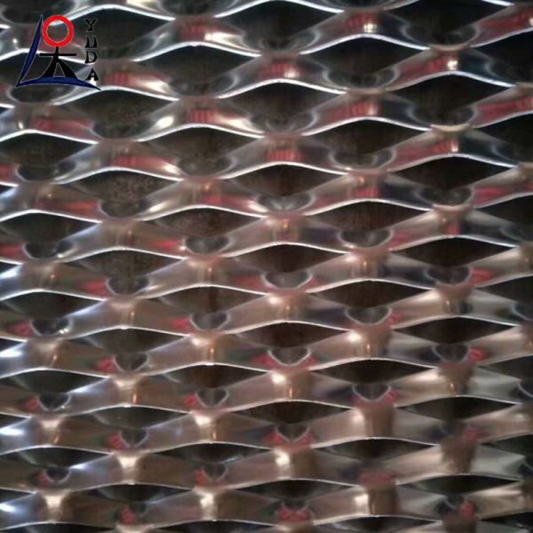 Expanded Steel Mesh Sheets Anti Slip And Fire Resistant Corrosion Resistance