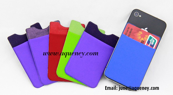 Anqueue Factory Offer Polyester Smart Wallet ,Card Holder For Mobile