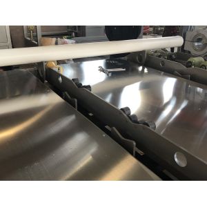 China Plastic PVC Water Supply Pipe Making Extrusion Socket Belling Machine on sale