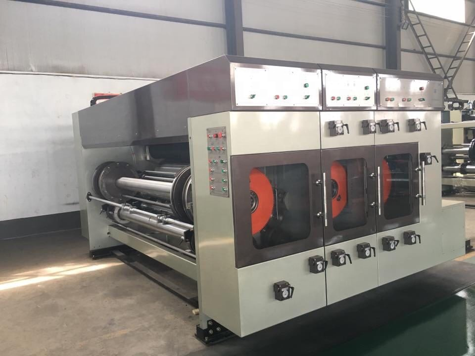 120pcs/Min Automatic Feeder Flexo Printer Slotter Die Cutter