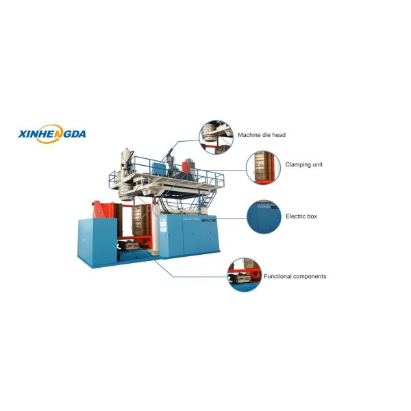 1000L 3 Layer Full Automatic Plastic Blow Molding Machine Customizable
