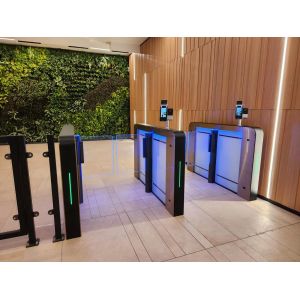 Smart Speed Gate Turnstile with Servo Motor for Access Control