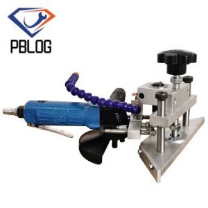Portable Glass Edge Chamfering Machine Slate Pneumatic Angle Grinder